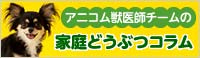 アニコム獣医師チームの 家庭どうぶつコラム