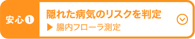 隠れた病気のリスクを測定 腸内フローラ測定