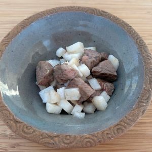 牛肉と山芋
