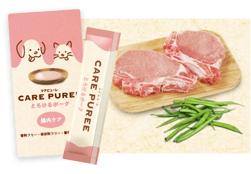 CARE PUREE　とろけるポーク味