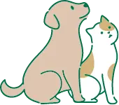 ペットのイラスト