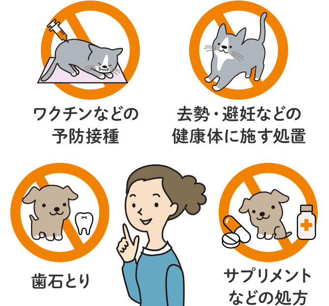 窓口でのお支払い時に自己負担分のみで精算できます
