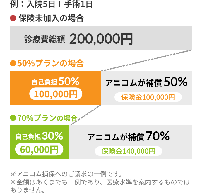 例：入院5日＋手術1日