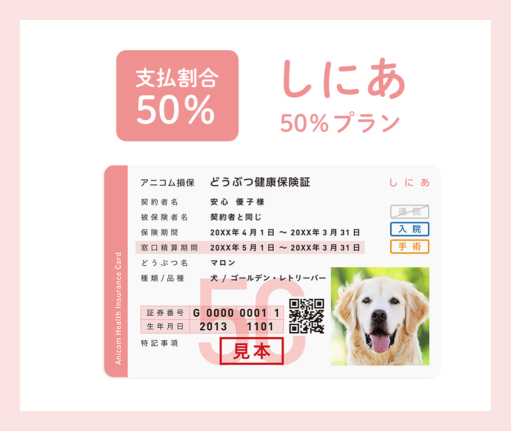 支払割合50%