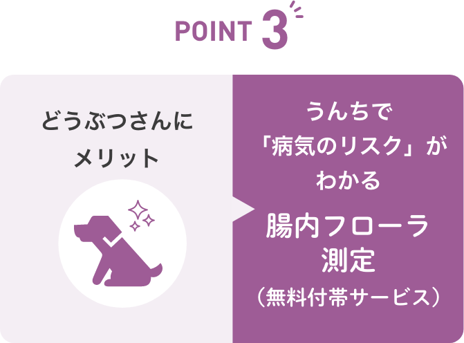 充実のどうぶつ長生きサポート