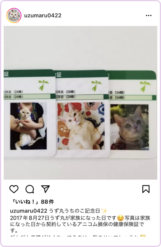 snsでのお客様の声