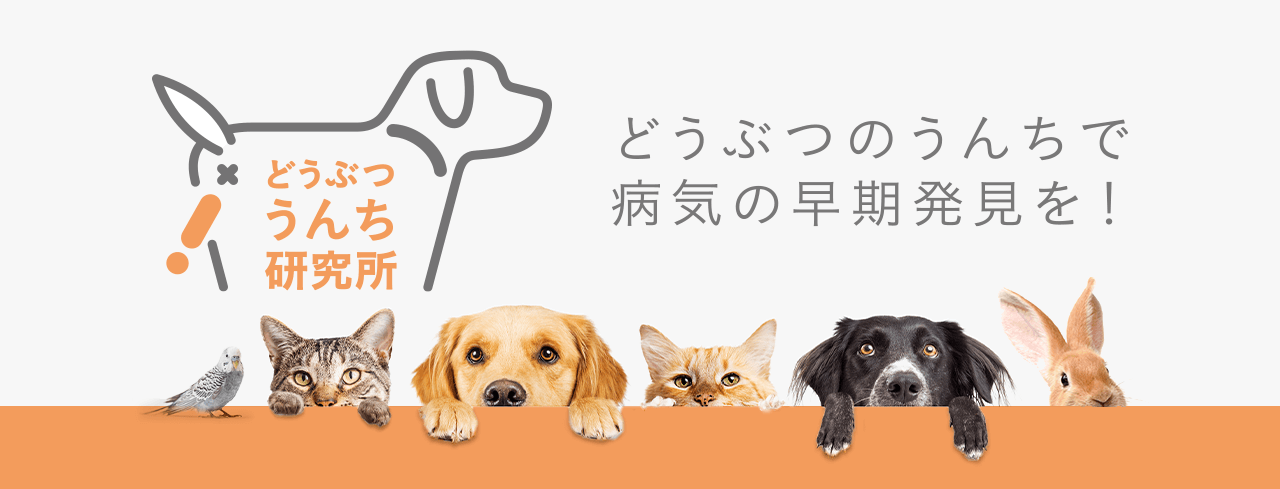 どうぶつのうんちで病気の早期発見を！