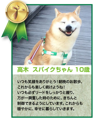 高木スパイクちゃん 10歳