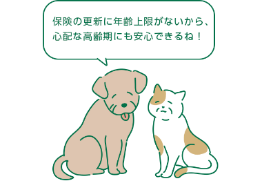 さまざまなケガ・病気を補償 イメージ