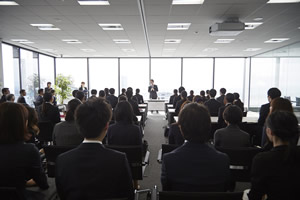 内定式の様子3